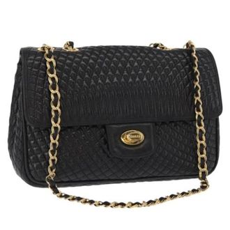 Bally Borsa a spalla in pelle Pre-owned - - Pre-owned - Donna - Nero - ONE SIZE