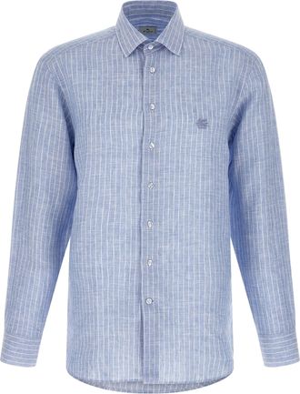 Etro Etro Striped Linen Shirt