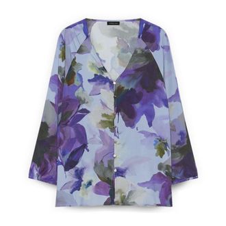 Fiorella Rubino Donna, Camicette, Viola, M, new