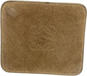 Loewe Pre-owned Wallets, female, Brown, Size: ONE SIZE Pre-owned Wallet