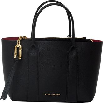 Marc Jacobs Pop J Marc Small Work Tote - Dames - Shoppers - Zwart - ONE Size - Leer - Tassen