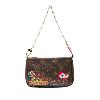 Louis Vuitton Pre-owned Mini Pochette Accessoires - Dames - Pre-owned - Bruin - Maat: ONE Size