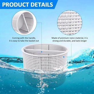 OEM Cesta De Skimmer De 18 Cm, Cesta De Repuesto Para Skimmer De Piscina, Prefiltro De Piscina, Para Hayward Spx1082