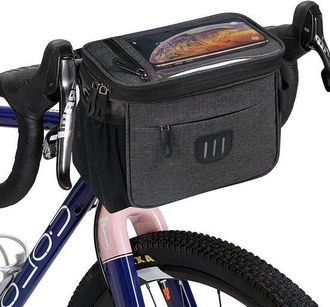 OEM Bolsa Impermeable Para Manillar De Bicicleta: Bolsa Compacta Delantera Y Para El Hombro Para Bicicletas De Carretera Y De Monta&ntilde;a