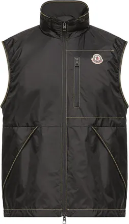 Moncler Moncler Ansiei Vest, Men, Black, Size: 4