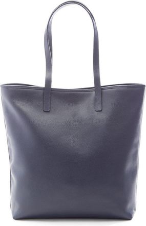 Royce Leather Tall Leather Tote with Wristlet in Navy Blue at Nordstrom