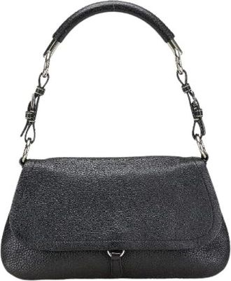 Prada Pre-owned Shoulder Bags, female, Black, Size: ONE SIZE Pre-owned Vintage Shoulder Bag