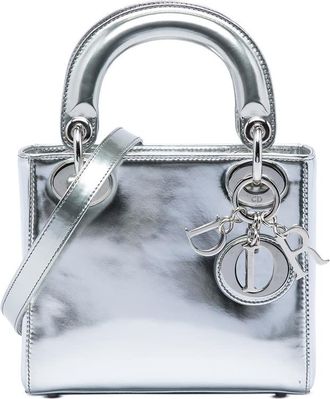 Dior Pre-owned Dior Mini Metallic Patent Lady Dior Ladies Z4ZYPNZ06RHBVZYG