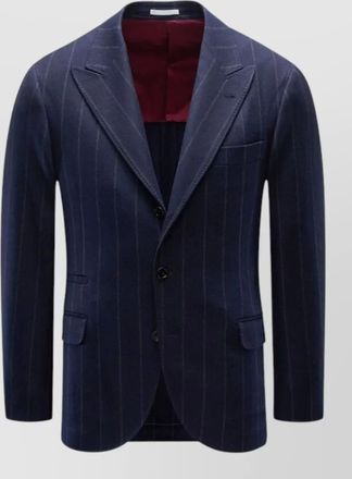 Brunello Cucinelli wool silk cashmere blazer