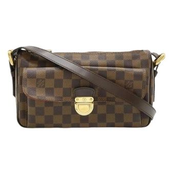 Louis Vuitton Pre-owned Damier Ravello GM Schoudertas - Dames - Pre-owned - Bruin - Maat: ONE Size
