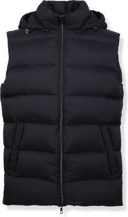 Herno Sleeveless Padded Nylon Microfiber Vest