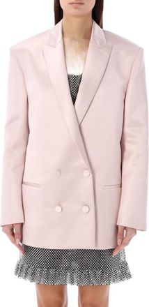 Philosophy di Lorenzo Serafini Duchesse Blazer In Pink