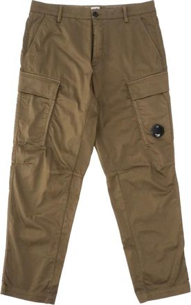 C.P. Company C.p. Company, Heren, Broeken, Groen, Maat: L Katoen