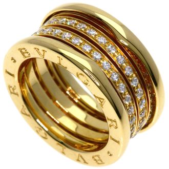 Bulgari Yellow Gold (18K) Band Ring (Pre-Owned)