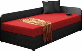 Mirjan24 Cama Noma, A La Derecha, Individuales, 90x200, Tapiz, Somieres, 95x205x60cm, Muebles Ya Montados