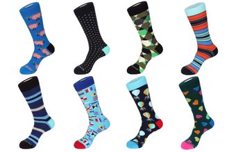 Unsimply Stitched 8 Pair Combo Pack Socks