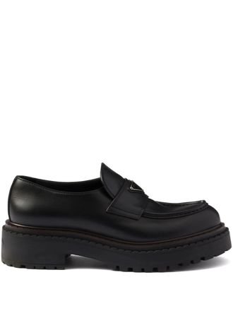 Prada Leder-Loafer
