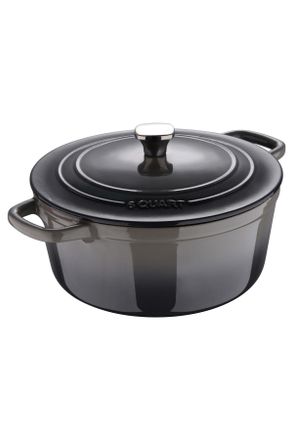 Masterpro Kochtopf, Creme, Grau, Metall, 5.67 l, Lfgb, backofengeeignet, optimale W&auml;rmeverteilung, leichte Reinigung,backofengeeignet, Kochgeschirr, T&ouml;pfe, Koch