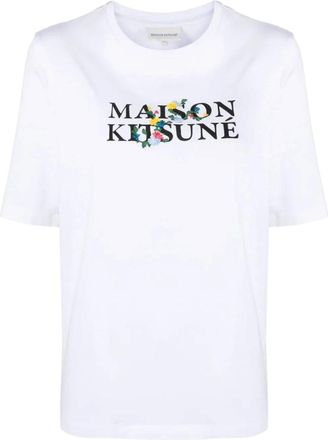 Maison Kitsun&eacute; Mujer, Camisetas, Blanco, Talla: S