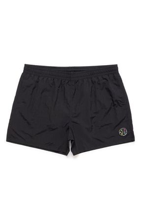 Maui and Sons Party Rocker Volley Shorts in Black at Nordstrom, Size Xx-Large