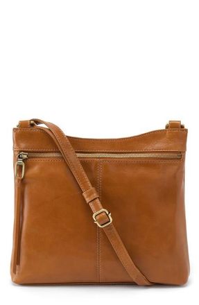 Hobo Cambel Leather Crossbody Bag in Truffle at Nordstrom