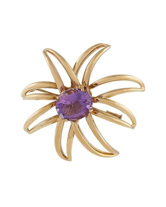 Tiffany & Co. 18K Amethyst Brooch (Authentic Pre-Loved)