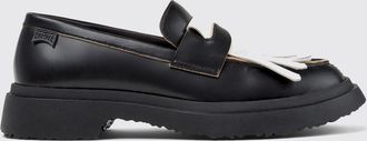 Camper Mocassino Twins in pelle con frange e nappe