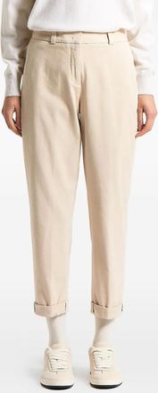 PESERICO Pantaloni con risvolto - Toni neutri