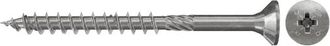 Fischer 657255 Tornillo Rosca Aglomerado Fpf-sz 6,0x100 A2p 100 (envase 100 Uds)