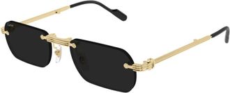Cartier Sunglasses, unisex, Yellow, Size: 55 MM Premi&egrave;re Sunglasses