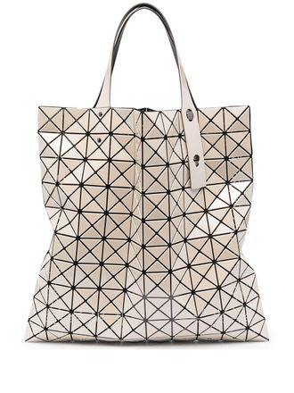 Bao Bao Issey Miyake Prism draagtas met geometrisch patroon - Beige