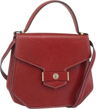 Dior Pre-owned Handbags, female, Red, Size: ONE SIZE Pre-owned Vintage Hand Bag