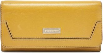 Burberry Portafoglio in pelle - Giallo