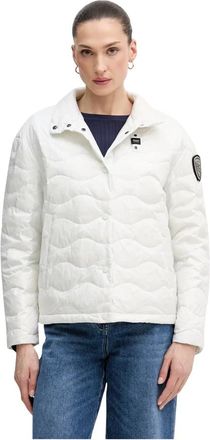 Blauer Donsjassen - Dames - Gewatteerde jassen - Wit - XS - Nylon - Jassen