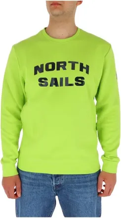 North Sails Uomo, Felpe, Verde, 2Xl, new