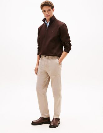 Tommy Hilfiger Mens Herringbone Utility Pant - Beige - 3XL