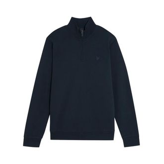 Lyle & Scott Zip-throughs, male, Blue, Size: XL Quarter Zip Sweat
