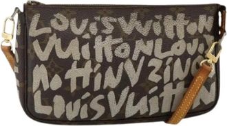 Louis Vuitton Pre-owned Mini Bags, female, Brown, Size: ONE SIZE Pre-owned Pochette Accessoires