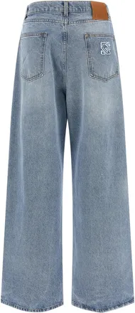 Giuseppe Di Morabito Crystal-Embellished Jeans - Light blue