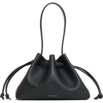 Mansur Gavriel Drawstring Pouchette in Black at Nordstrom