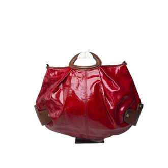 Marni Pre-owned Handbag - Dames - Pre-owned - Rood - Maat: ONE Size Leer