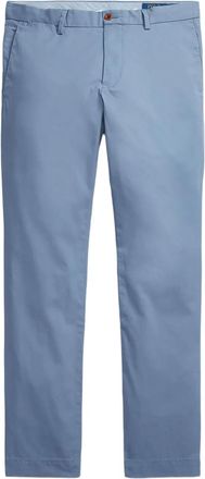 Polo Ralph Lauren Broek met riemlussen - Blauw