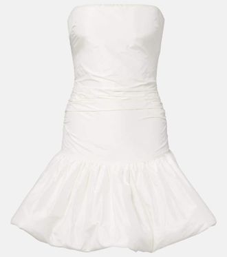 Rotate Bridal silk taffeta minidress