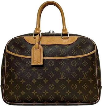 Louis Vuitton Pre-owned Handbags, female, Brown, Size: ONE SIZE Pre-owned Canvas Handbag