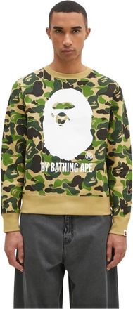 A Bathing Ape ABC Camo Crewneck Sweatshirt - Heren - Sweatshirts - Veelkleurig - XL - Katoen - Hoodies & sweatvesten