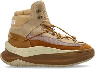 Moon Boot Sneeuwlaarzen - Heren - Winterlaarzen - Bruin - 40 EU - Leer - Schoenen