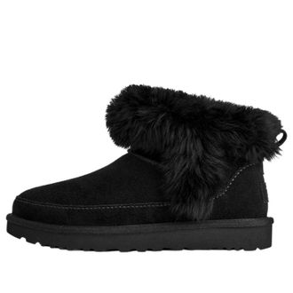 UGG (WMNS) UGG Classic Ultra Mini Chalet Black 1173832-BLK