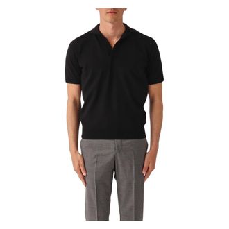 FILIPPO DE LAURENTIIS Heren, Tops, Zwart, Maat: 2XL Katoen