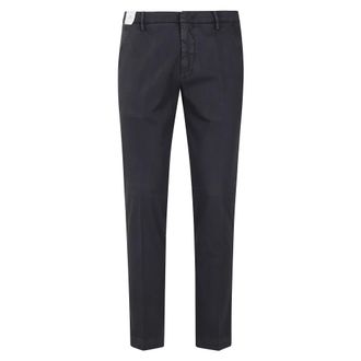 Entre Amis Broeken, Heren, Blauw, W30, Katoen, TK America Slim Corto