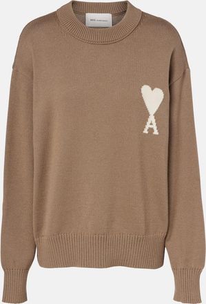 Ami Jersey Ami De Coeur de lana y algod&oacute;n